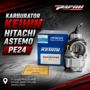 KARBU KARBURATOR KEIHIN HITACHI ASTEMO PE24 PE 24