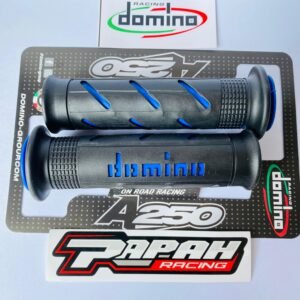 HANDGRIP GRIP DOMINO SUPER SOFT BLACK BLUE