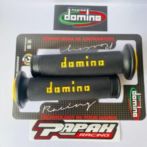 HANDGRIP GRIP DOMINO RACING BLACK YELLOW