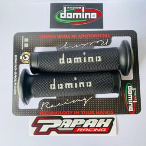 HANDGRIP GRIP DOMINO RACING BLACK GREY