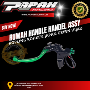 RUMAH HANDLE HANDEL ASSY KOPLING KOHKEN JAPAN HIJAU GREEN