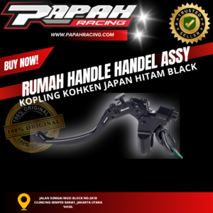 RUMAH HANDLE HANDEL ASSY KOPLING KOHKEN JAPAN HITAM BLACK