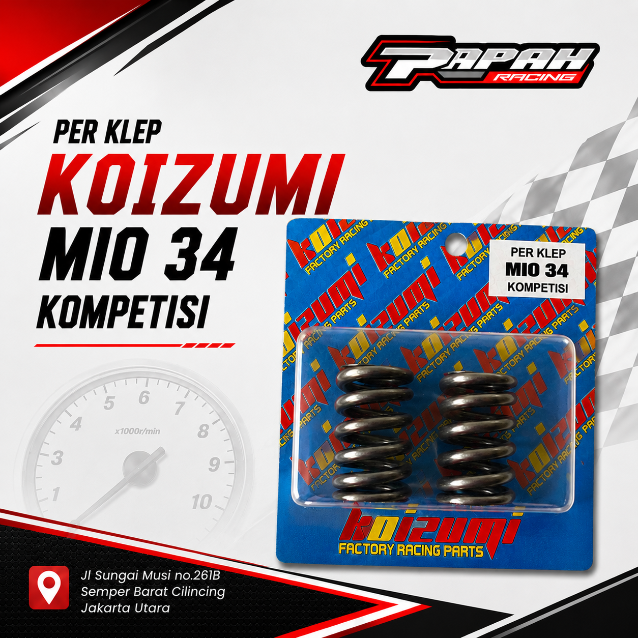 per klep mio 34 kompetisi