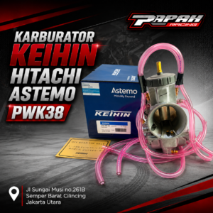 KARBU KARBURATOR KEIHIN HITACHI ASTEMO PWK38 PWK 38