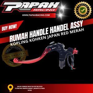 RUMAH HANDLE HANDEL ASSY KOPLING KOHKEN JAPAN MERAH RED