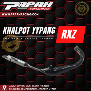 KNALPOT YYPANG YAMAHA RXZ SPN BLACK SERIES YYPANG